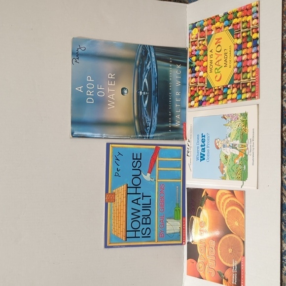 Scholastic Misc. Authors Children's Non Fiction Paperback Book Set of 5 Books - Picture 1 of 12